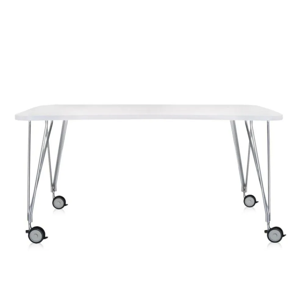 Max Tisch mit Rollen 160x80cm