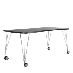 Max Tisch mit Rollen 190x90cm