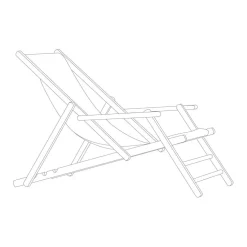 Maxx Deckchair Liegestuhl