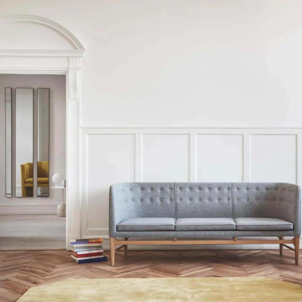 Mayor AJ5 3-Sitzer Sofa Gestell Eiche