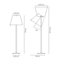 Melampo Mega Stehleuchte
