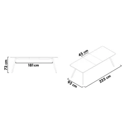 Meyer Esstisch ausziehbar 180-225cm
