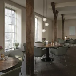 Midst Esstisch Ø160cm Eiche dunkel