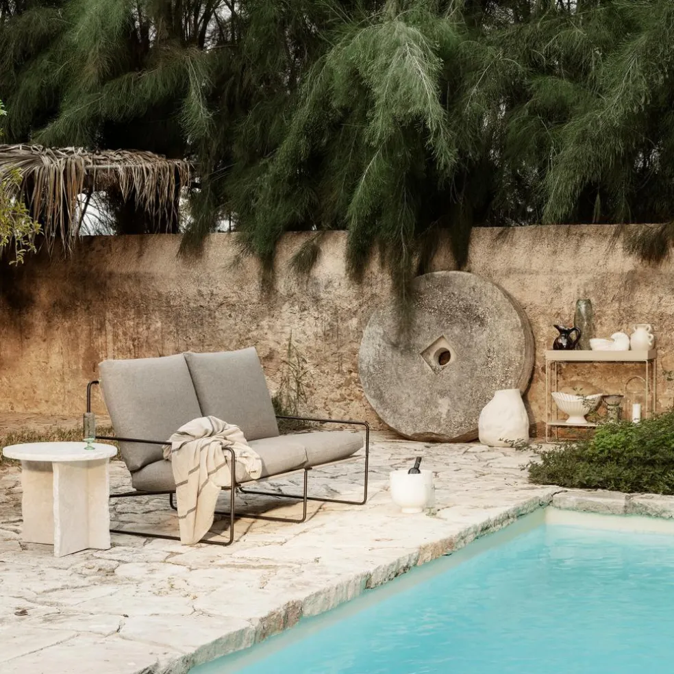 Mineral Marmor Skulpturtisch