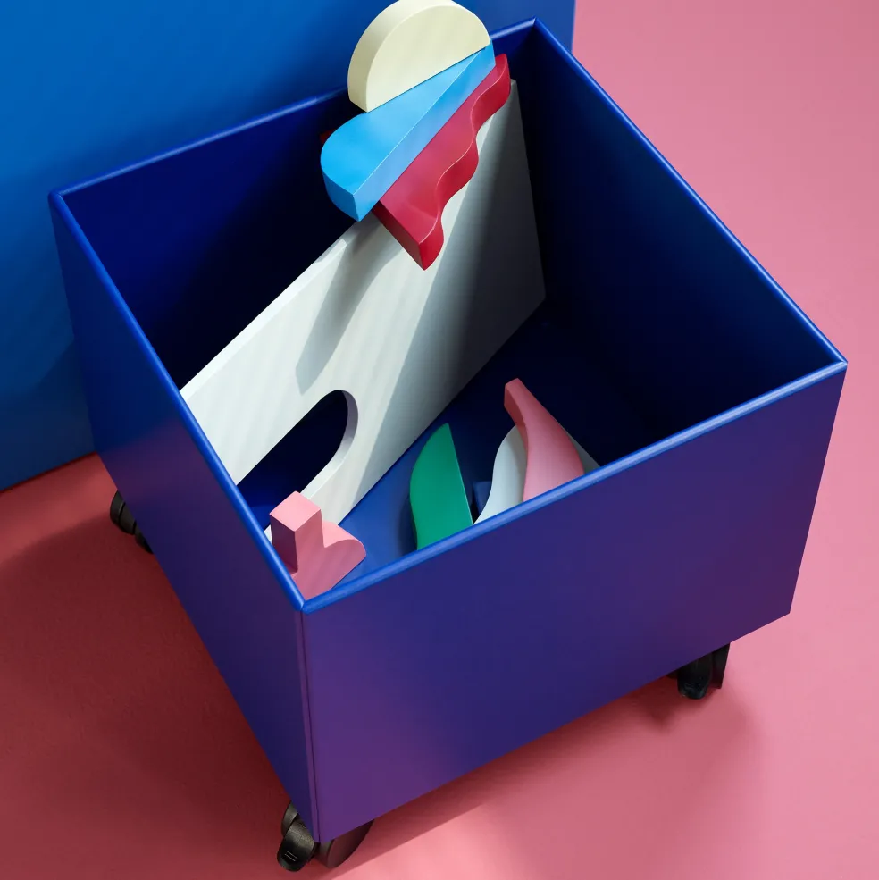 Mini Play Aufbewahrungsbox mit Rollen