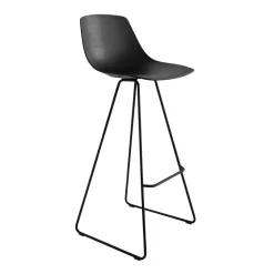 Miunn Barhocker Kufengestell schwarz H75