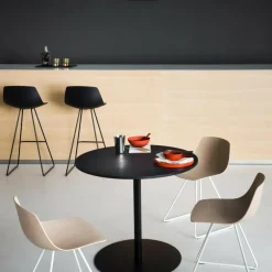 Miunn Barhocker Kufengestell schwarz H75