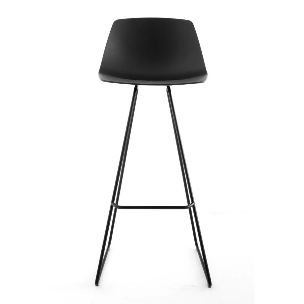 Miunn Barhocker Kufengestell schwarz H75