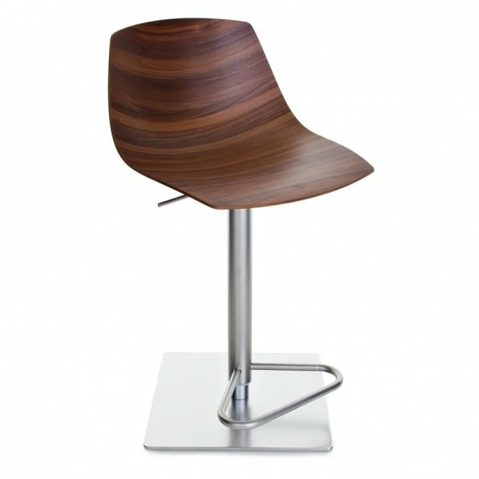 Miunn S104 Barhocker Sitzfläche Multiplex 75-100cm