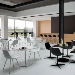 Miunn S104 Barhocker Sitzfläche Multiplex 75-100cm