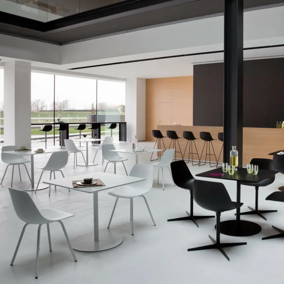 Miunn S104 Barhocker Sitzfläche Multiplex 75-100cm