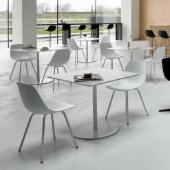 Miunn S161 Stuhl Gestell weiß