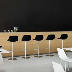 Miunn S104T Barhocker Gestell Rund 75-100cm