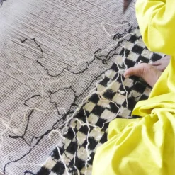 Mélange Pattern 4/5 Kilim Teppichläufer