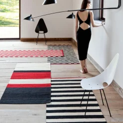 Mélange Stripes 2 Kilim Teppichläufer 80x240cm