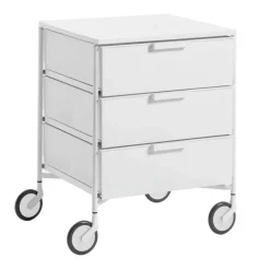 Mobil 3 Container mit Rollen matt