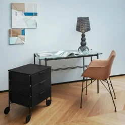 Mobil 3 Container mit Rollen matt