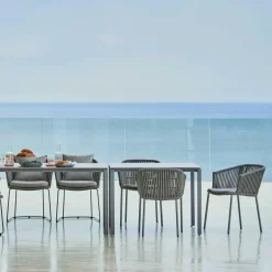 Moments Gartenarmlehnstuhl mit Kufen