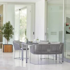 Moments Gartenarmlehnstuhl mit Kufen