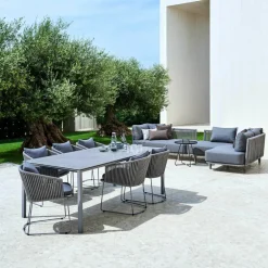 Moments Gartenarmlehnstuhl mit Kufen