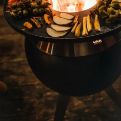 Moon 45 Feuerschale mit hohen Fuß