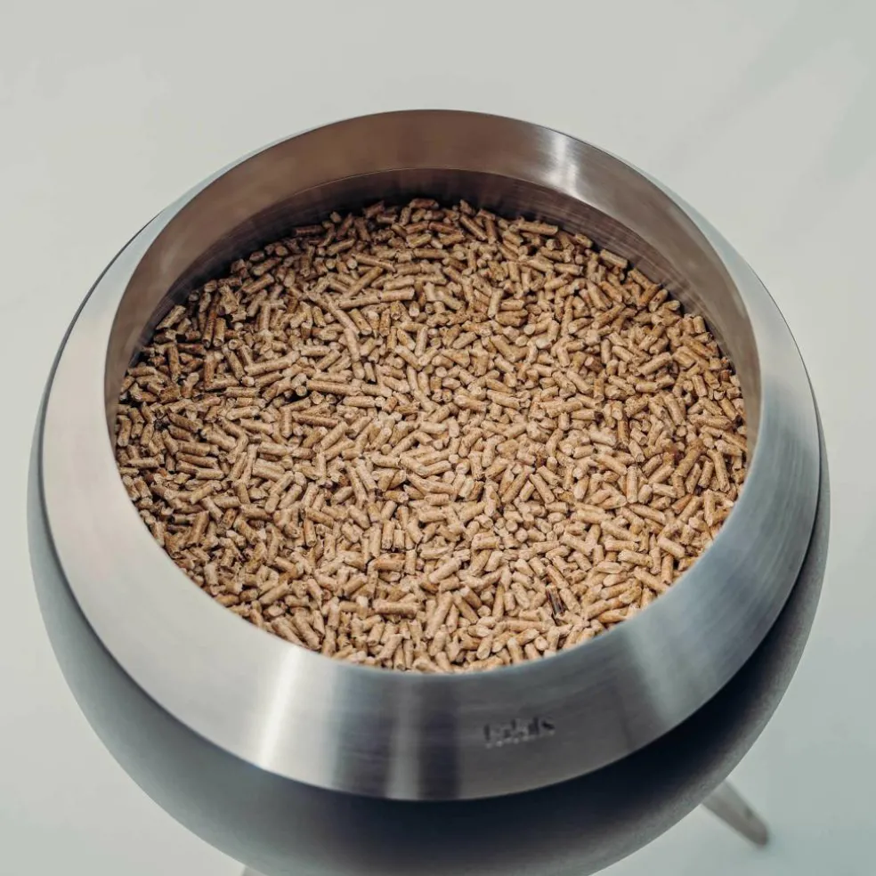 Moon 45 Feuerschale mit hohen Fuß