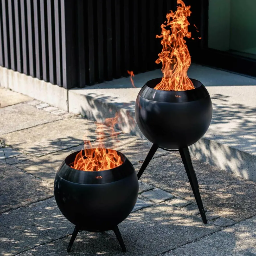 Moon 45 Feuerschale mit hohen Fuß