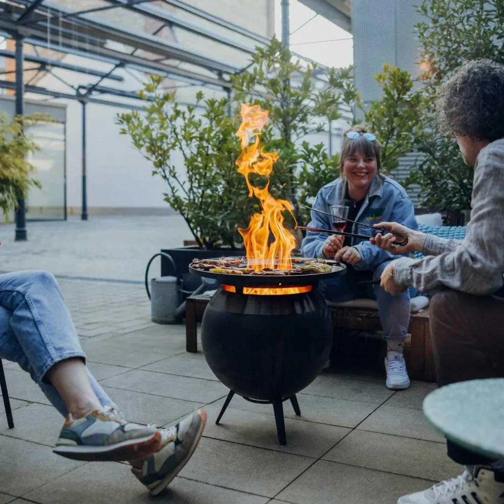 Moon 45 Plancha-Grillset niedrig