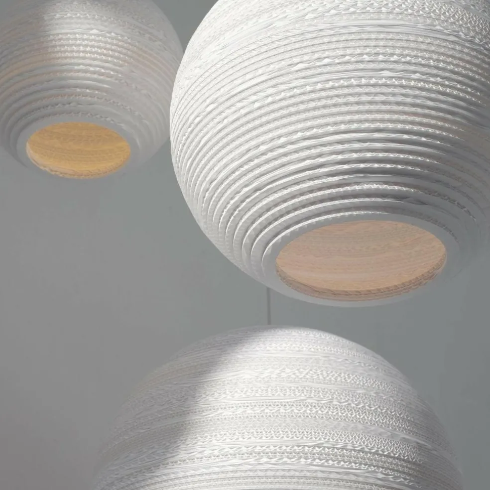 Moon Pendelleuchte weiß