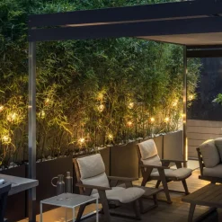 More F Außenstehleuchte H 70cm 3er Set