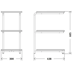 Moser Modell 120 Beistelltisch