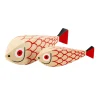 Mother Fish and Child Holzfigur/-fisch