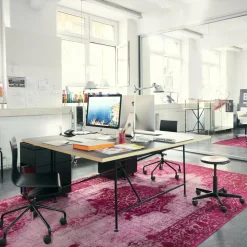 Mr. Round Drehhocker höhenverstellbar