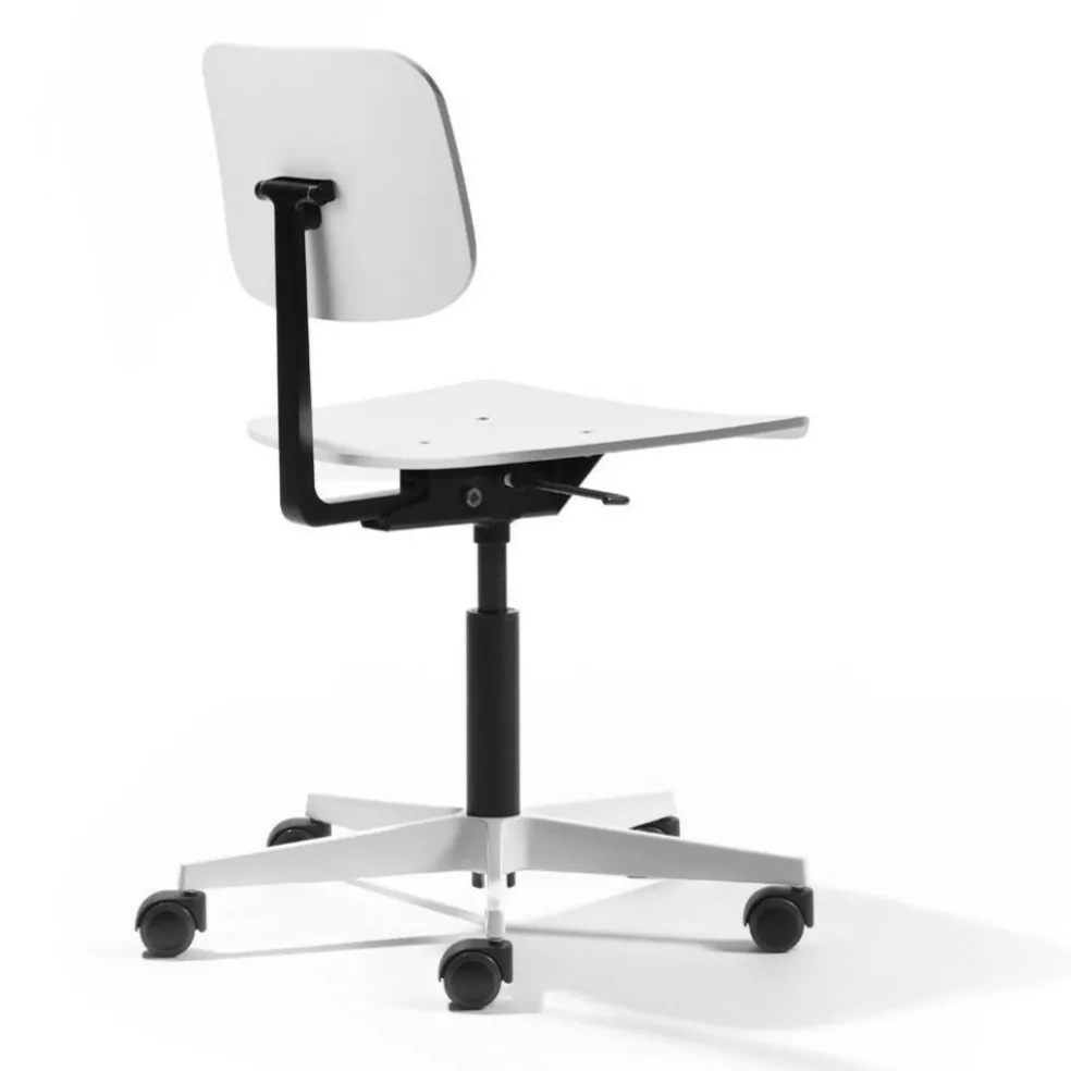 Mr. Square Drehstuhl mit Rollen