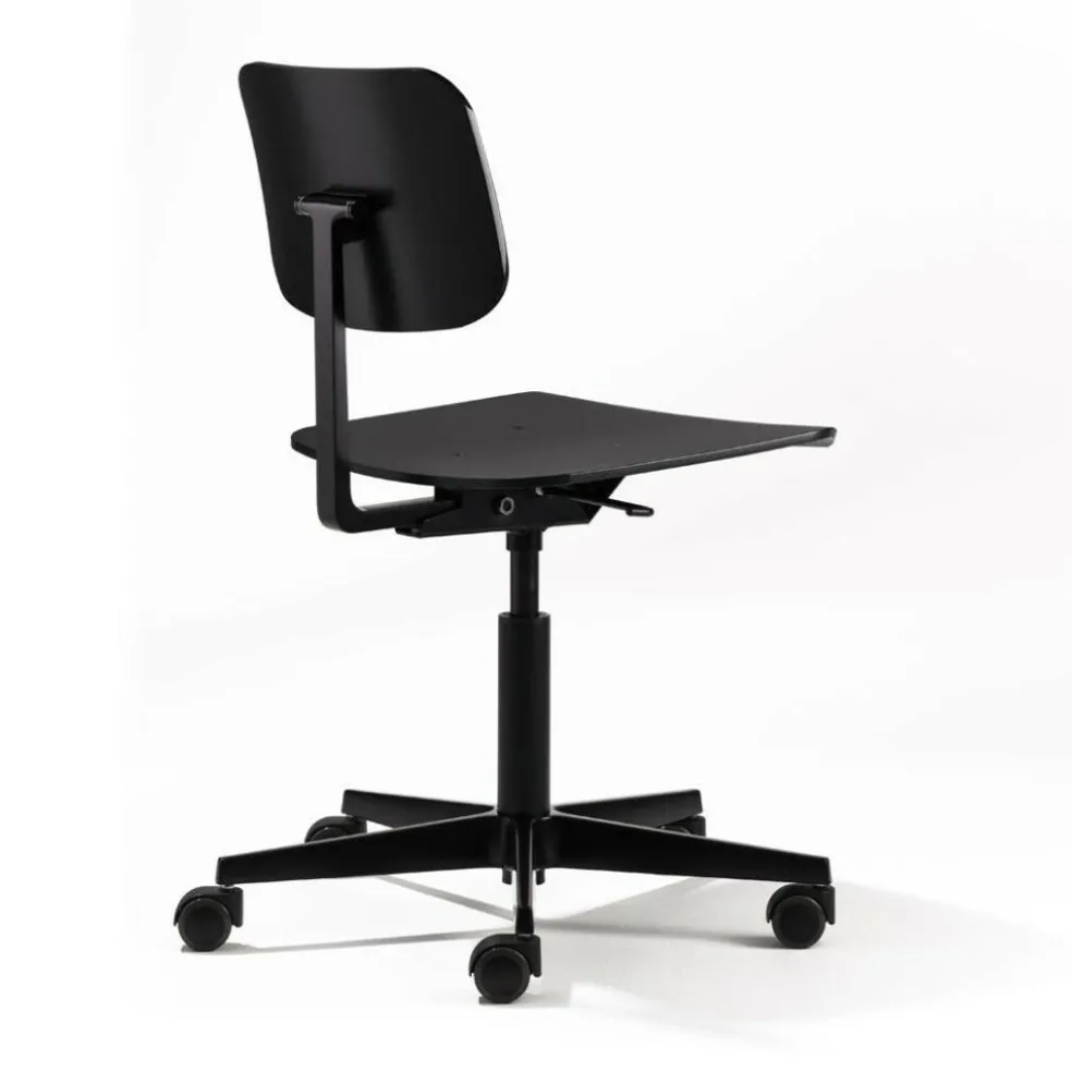 Mr. Square Drehstuhl mit Rollen