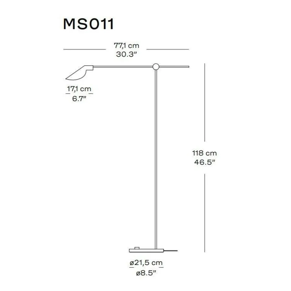 MS011 LED Stehleuchte