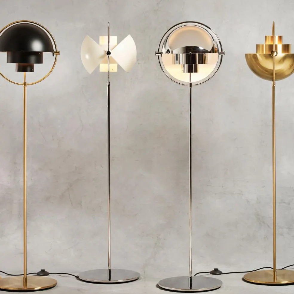 Multi-Lite Stehleuchte Gestell Messing