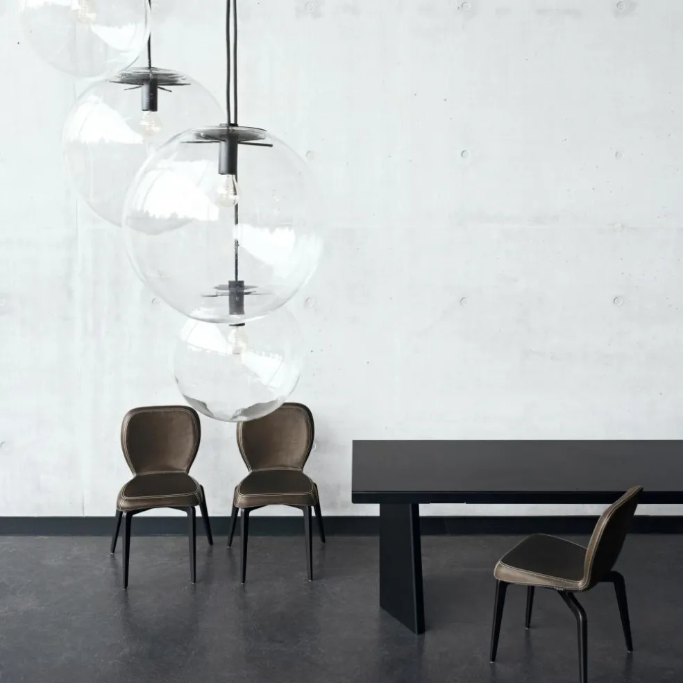 Munich Chair gepolstert Leder