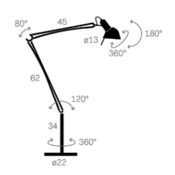 Naomi Terra Stehleuchte