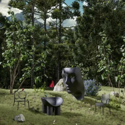 Nemo Green Swivel Outdoor Sessel drehbar