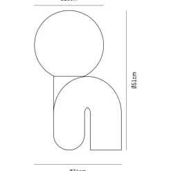 Neotenic LED Bodenleuchte L