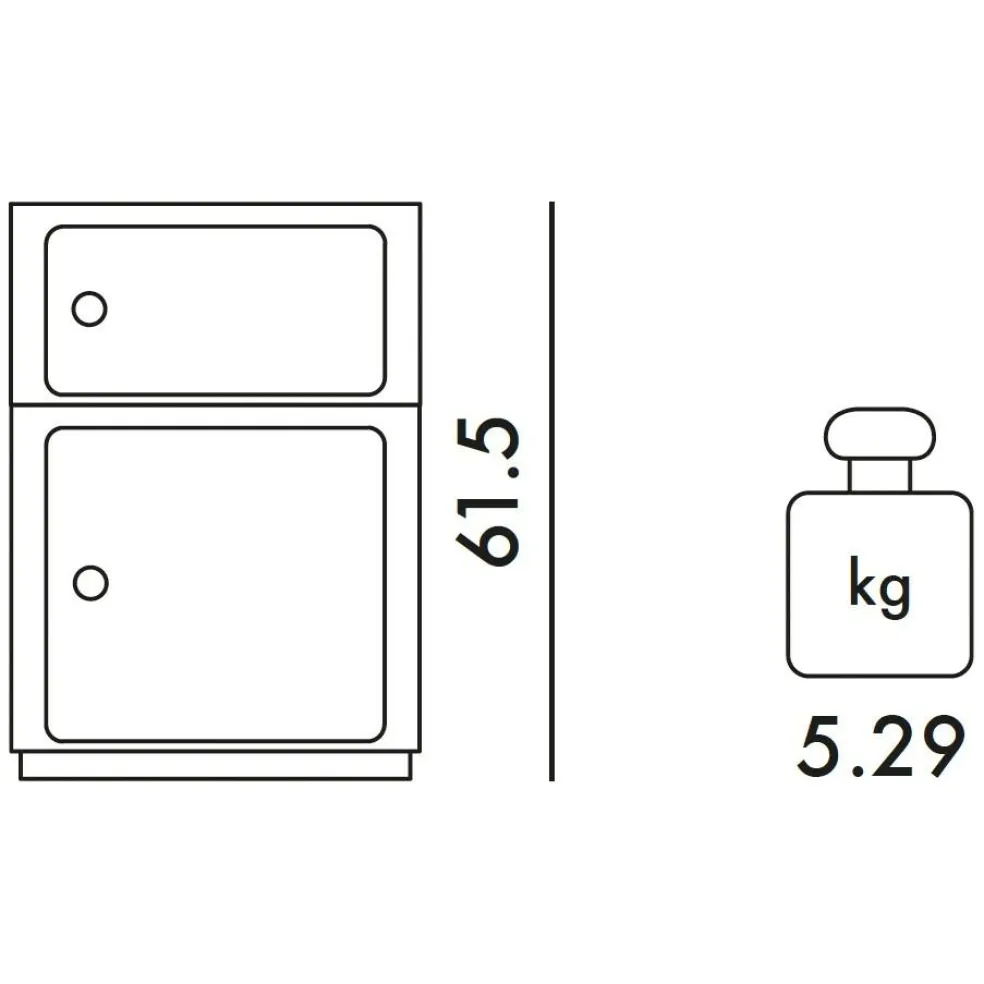 New Big Componibili 2 Container
