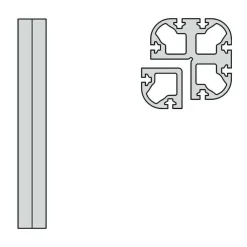 New Order Eckverbindungsprofil 2tlg.