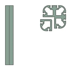 New Order Eckverbindungsprofil 2tlg.