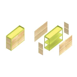 New Order Trays 200x34x8cm