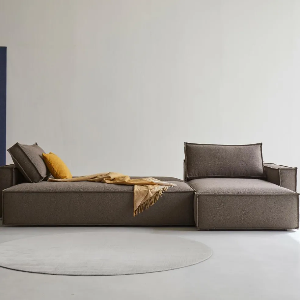 Newilla Schlafsofa mit Lounger 346x190cm