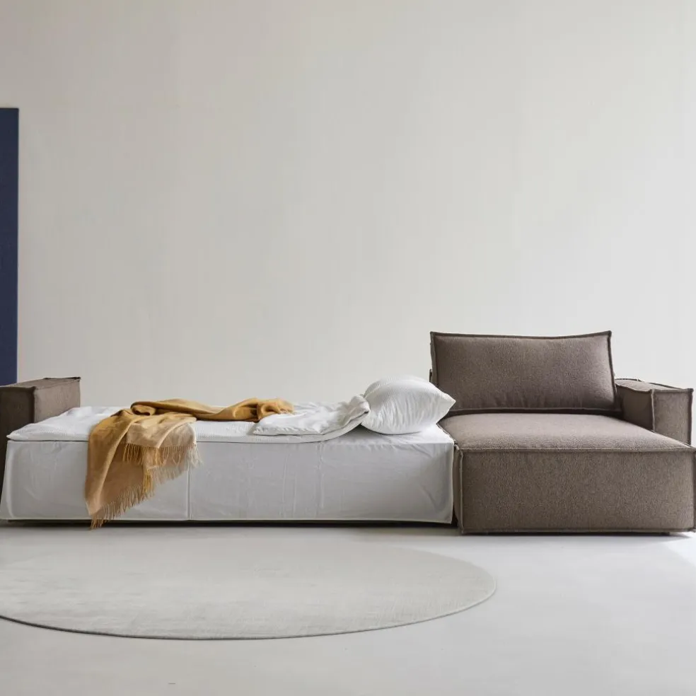 Newilla Schlafsofa mit Lounger 346x190cm