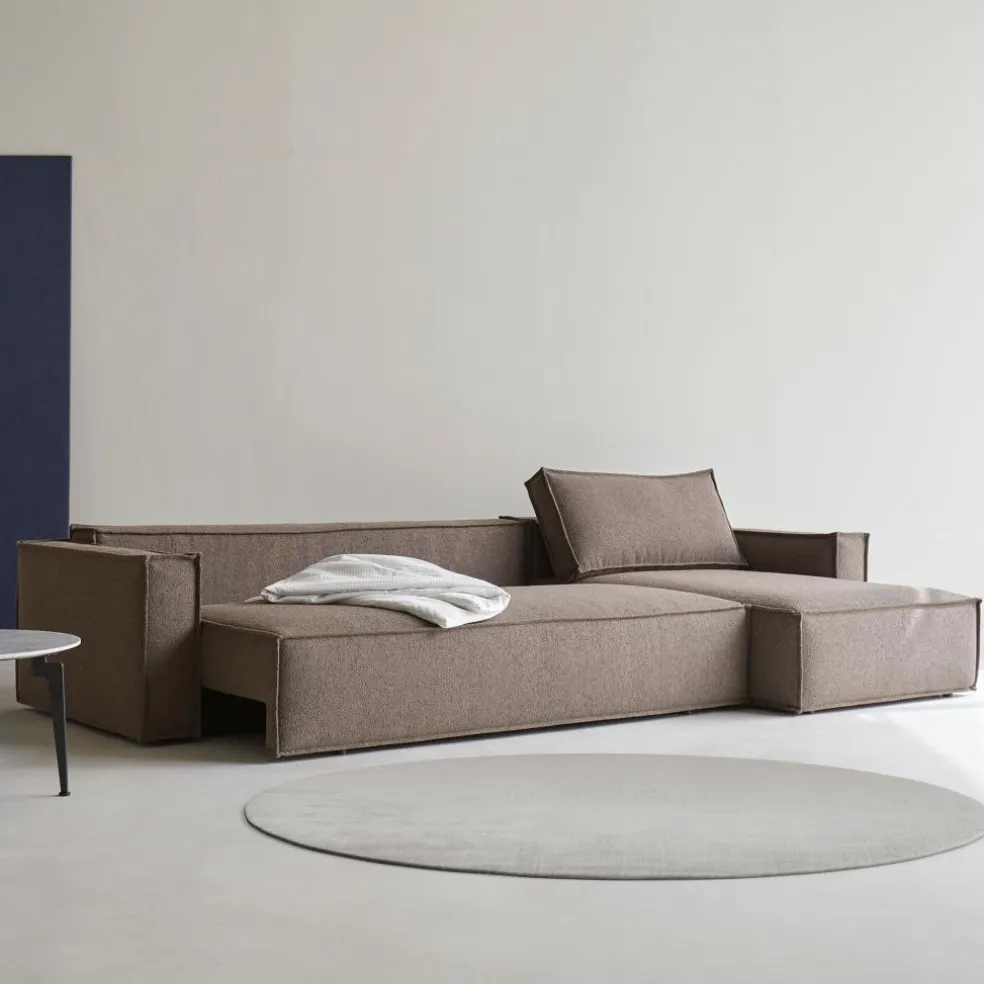 Newilla Schlafsofa mit Lounger 346x190cm