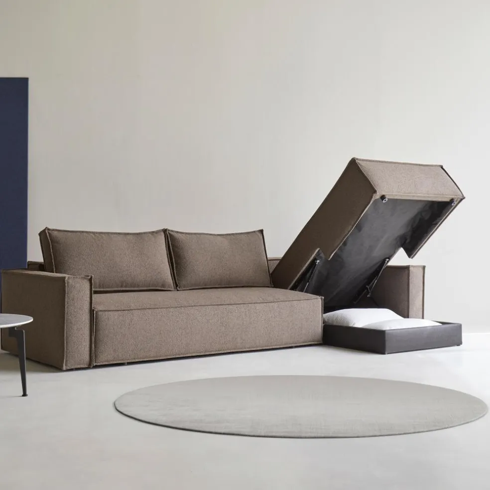 Newilla Schlafsofa mit Lounger 346x190cm