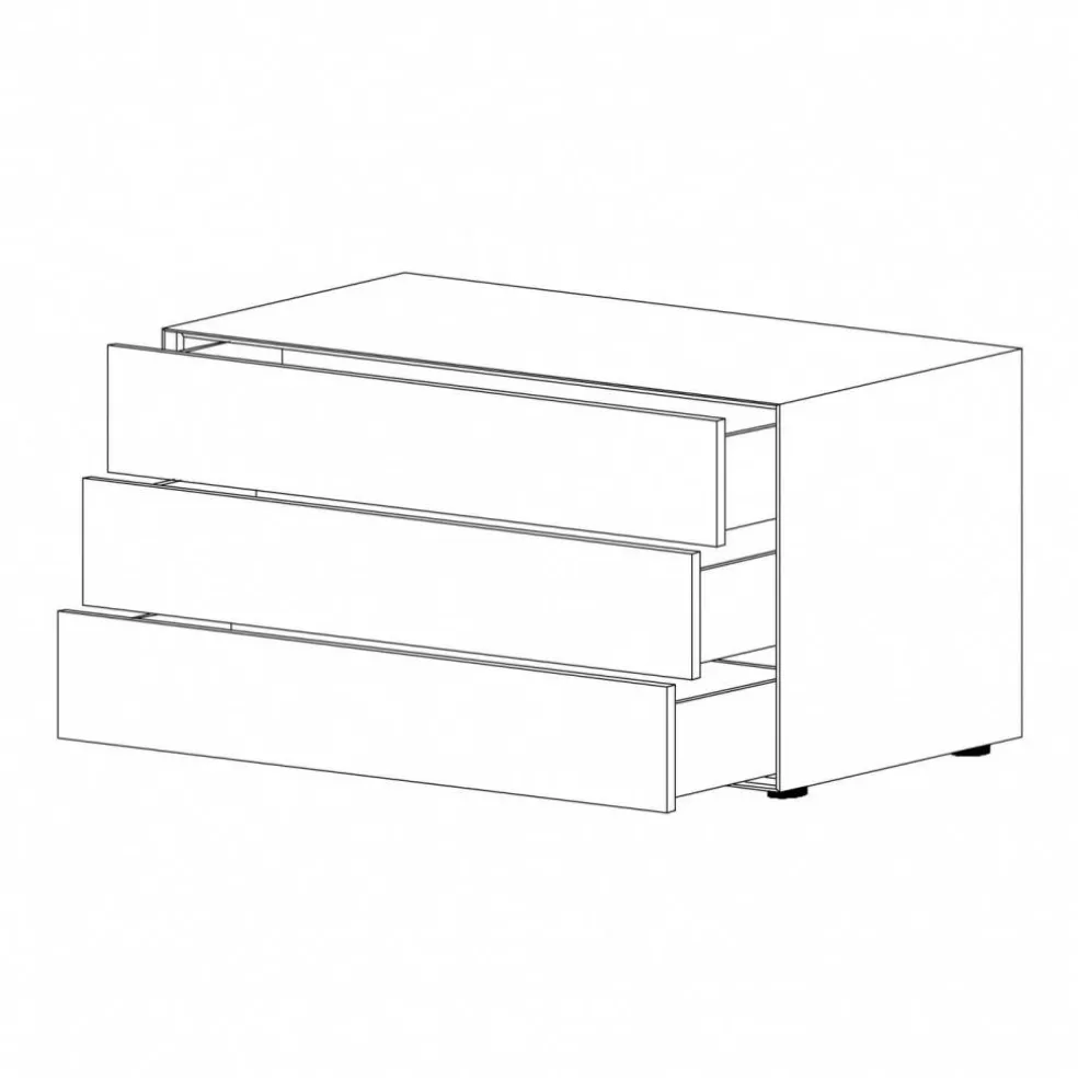 Nex Pur Box 2.0 Schubkastenbox/Kommode 120x75x48cm